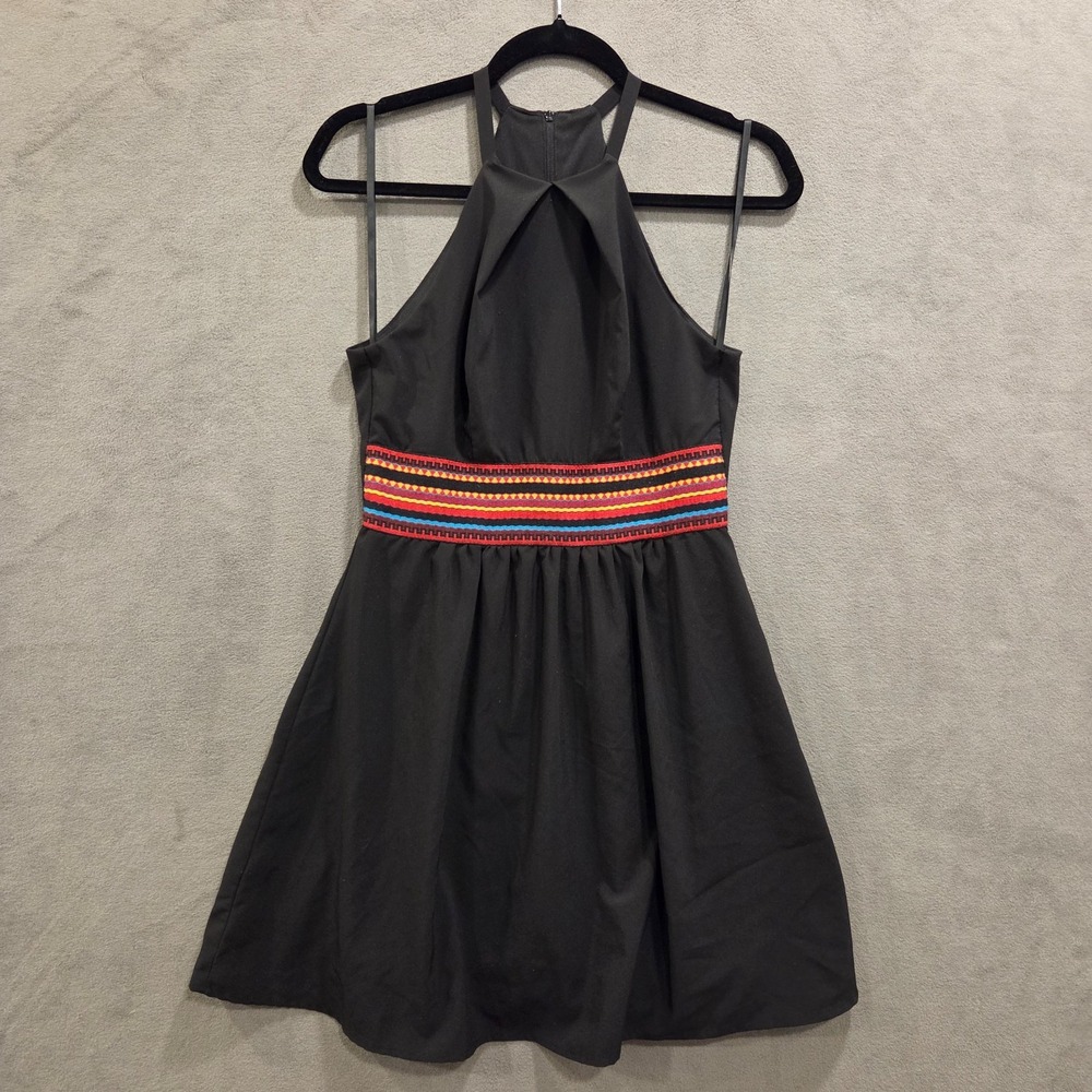 B. Smart Halter Dress Women's Size 9/10 Lined Casual Classic Sexy‎ Party
